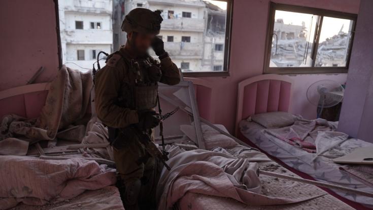 צמוד לחדר ילדים ורוד: צהל חשף אתר לייצור טילים בעזה