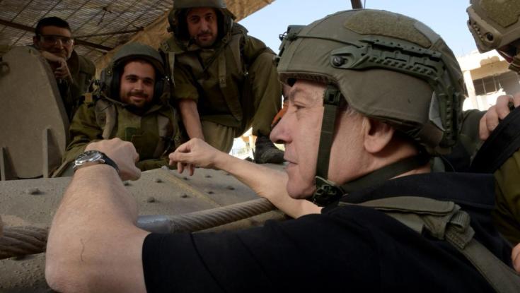 לראשונה מאז פרוץ המלחמה: ראש הממשלה נכנס למעמקי עזה