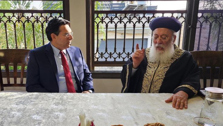 "כשהנפת את התנ"ך מעל בימת האו"ם עשית קידוש ה' גדול"