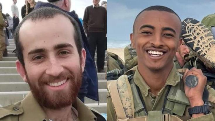 הותרו לפרסום שמותיהם של שני לוחמים שנפלו בקרבות על עזה
