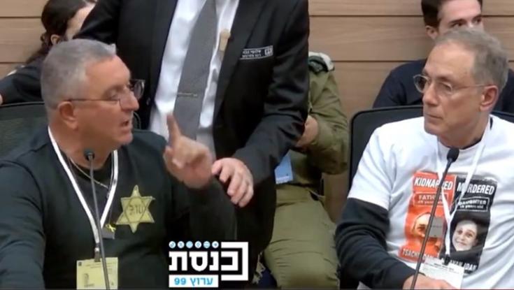 לפיד ואדלשטיין נטשו דיון עם אח החטוף: "אני מרגיש שואה"
