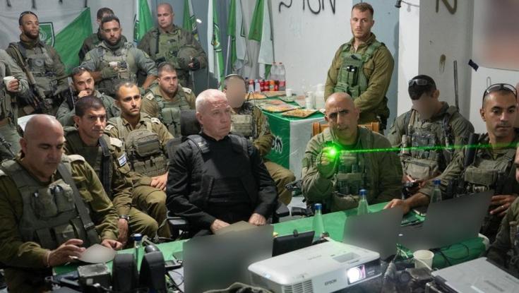 גלנט: "מגיעים למקומות שחמאס לא חלם שנגיע אליהם, בעומקים גדולים מתחת לקרקע"