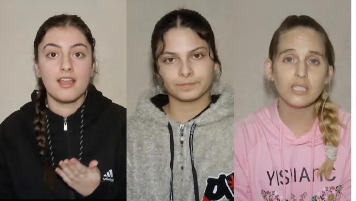 הטרור הפסיכולוגי נמשך: חמאס פרסם תיעוד של שלוש חטופות