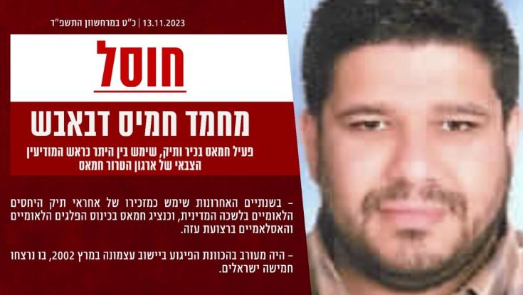 חוסל מי שהיה אחראי על הפיגוע בעצמונה