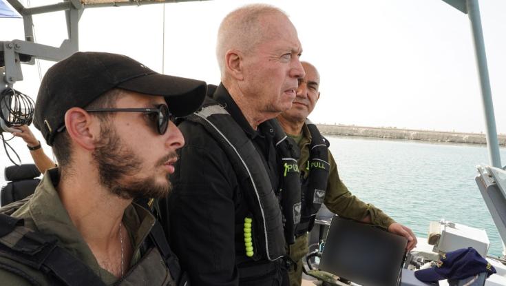 גלנט ללוחמי חיל הים: "המשיכו להיערך להתקפה - כי היא תגיע"