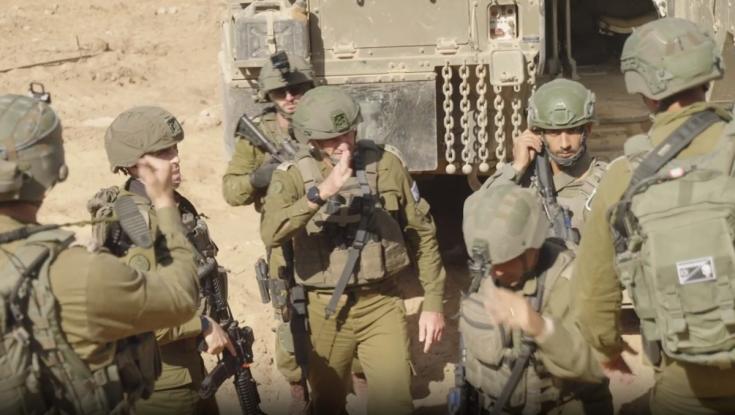 הרמטכ"ל שוחח עם הלוחמים בלב עזה: "זה הולך איתנו קדימה"