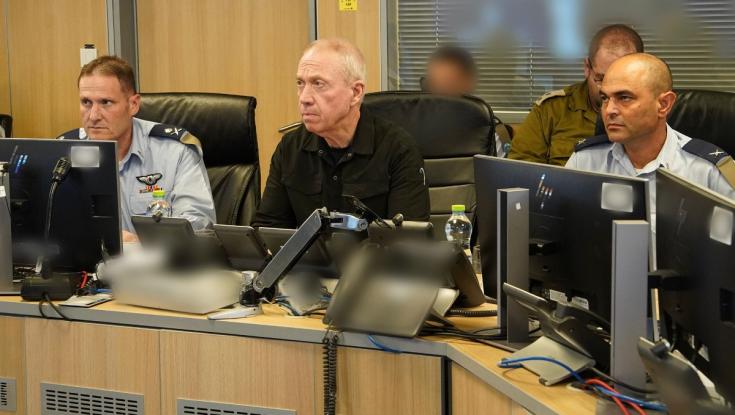 גלנט בבור חיל האוויר: "ייקח חודש, חודשיים, שלושה, אבל בסוף לא יהיה חמאס"