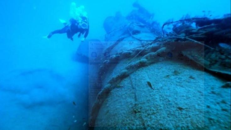 לראשונה בישראל: צוללת שהוטבעה על ידי הבריטים הפכה לאתר היסטורי