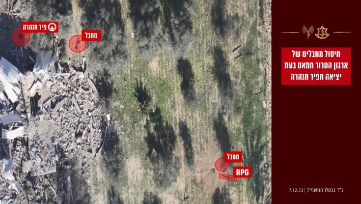 בלב חאן יונס: המחבלים יצאו מהמנהרה - והושמדו מיידית