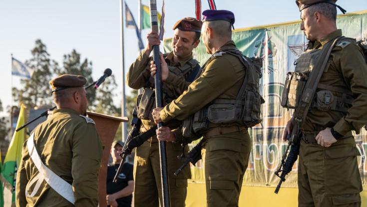 בעיצומה של המלחמה: מפקד חטיבת גולני התחלף - זה המפקד החדש