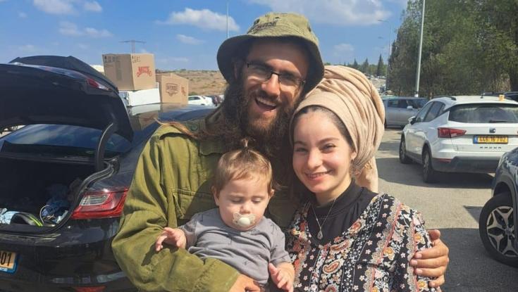 מרגש עד דמעות: ברית המילה לבנו של חלל צה"ל יהונתן לובר ז"ל