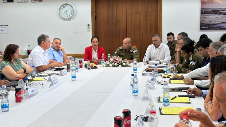 מפקד פיקוד העורף: חיזוק קו התפר - מהמשימות החשובות שלנו