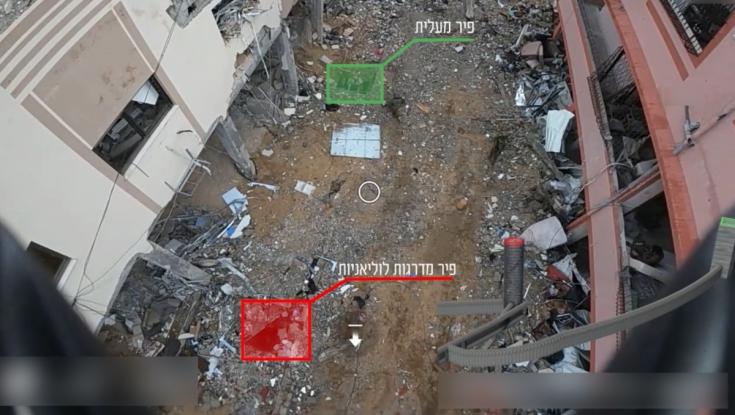 תיעוד נדיר: זו המנהרה שיוצאת מביתו של ראש לשכת סינוואר