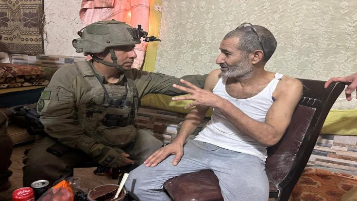 צפו בתיעוד המרגש: החטוף פרחאן אלקאדי משוחרר משבי חמאס