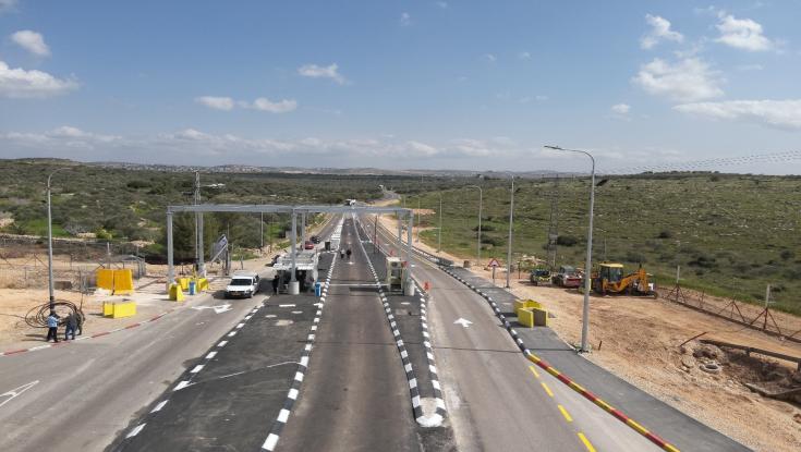 רשות המעברים: פיצוץ מבוקר יתקיים היום בשעה 22:00 במעבר חוצה שומרון