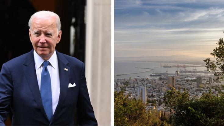 מחווה לנשיא ארה"ב: ראש עיריית חיפה הצהיר כי יקרא שכונה על שם ג'ו ביידן