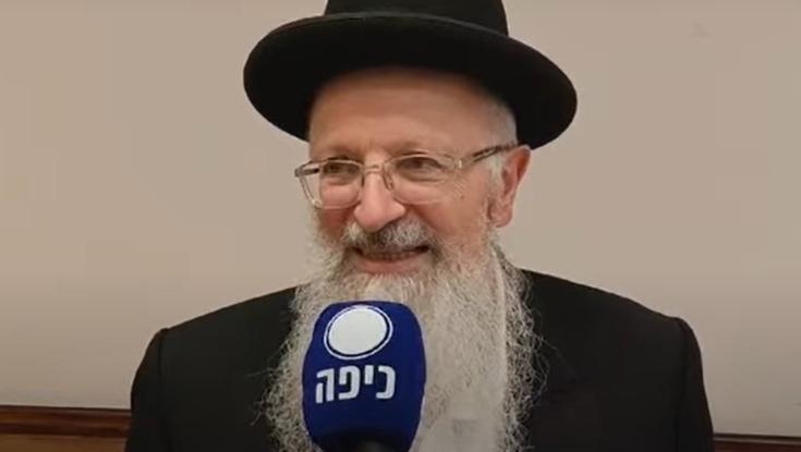 הרב שמואל אליהו: זאת המשימה הראשונה של הרב הראשי הבא