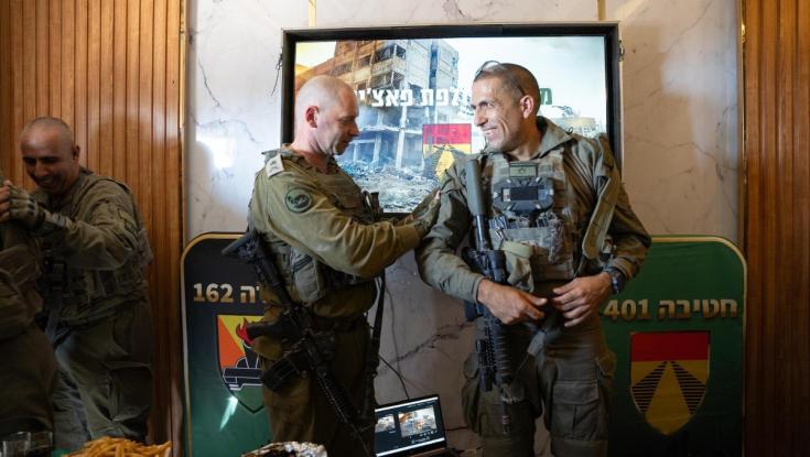 בטקס רשמי ברפיח: זה מפקד החדש של העוצבה שלוחמת ברצועת עזה