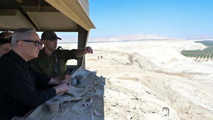 נתניהו בגבול ירדן: "אנחנו בלחימה רב זירתית - זה גבול של שלום"