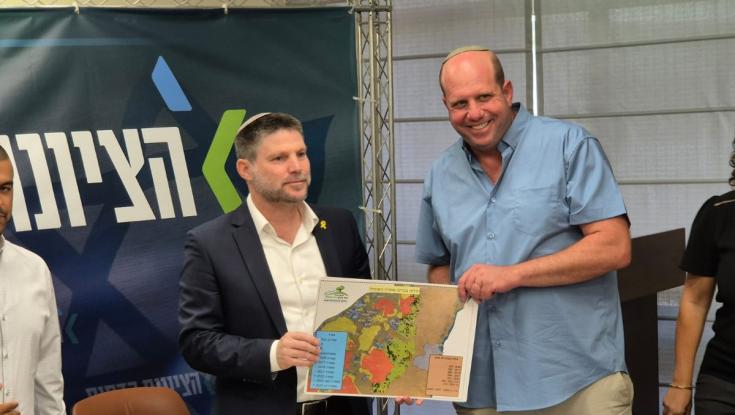 סמוטריץ': "תקענו מקל משמעותי מאד בגלגלי המדינה הפלסטינית"