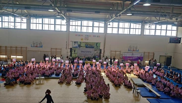 אליפות ההתעמלות של בנות המגזר הדתי התקיימה ביום ה' האחרון