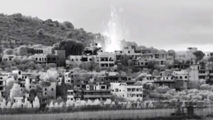 המשאית התקרבה ליעד - המטוס זיהה והשמיד | תיעוד