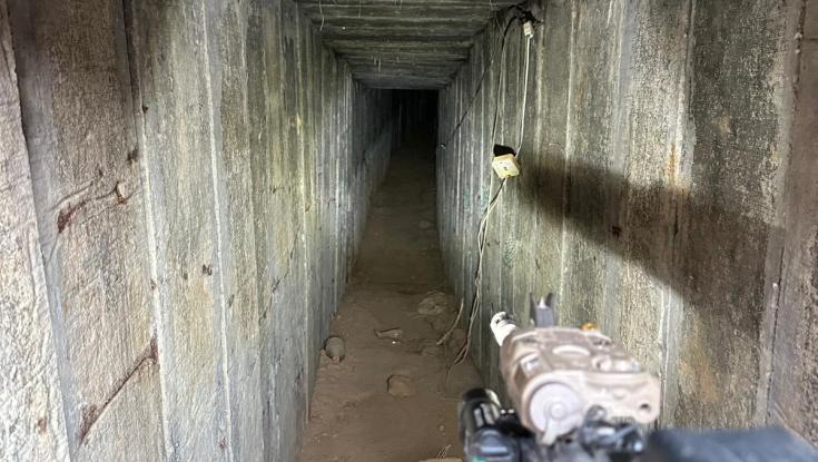 תיעוד נדיר מתוך המנהרות: צפו בחיסול מפקד בחמאס מטווח אפס