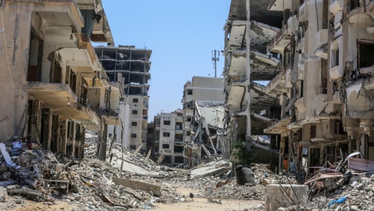 העזתים חזרו לבתיהם בצפון הרצועה - ומצאו הריסות: "ישנו ללא קורת גג"