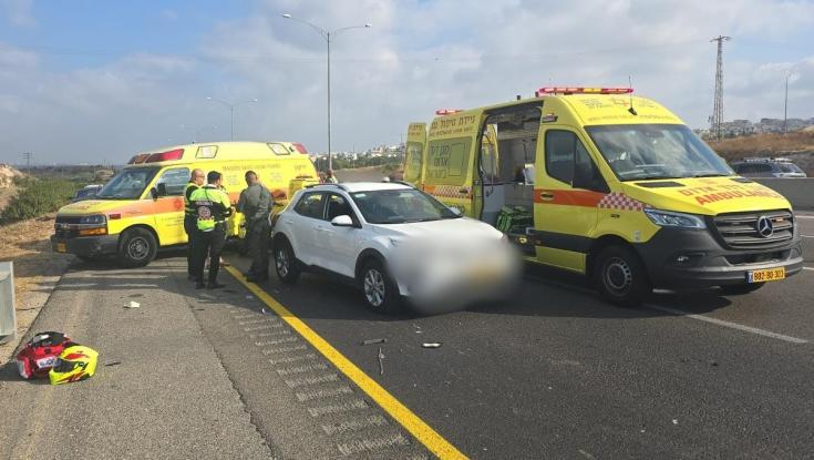 טרגדיה נוראית בכביש: אישה בת 40 נהרגה לעיני ילדיה