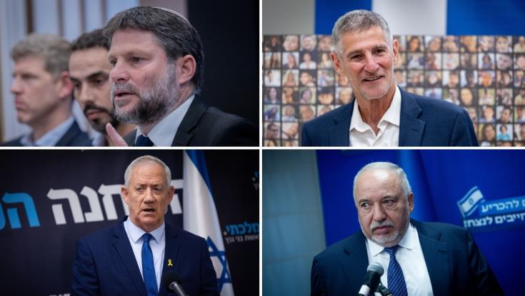 "ירי הטילים - הכרזת מלחמה": המערכת הפוליטית סוערת לאחר המתקפה האיראנית