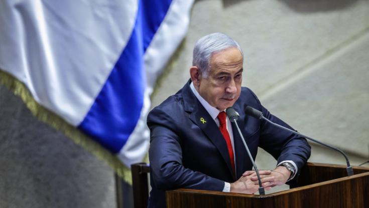 ח"כים רבים מהאופוזיציה הוצאו מהדיון: מהומה במליאה בזמן נאום נתניהו