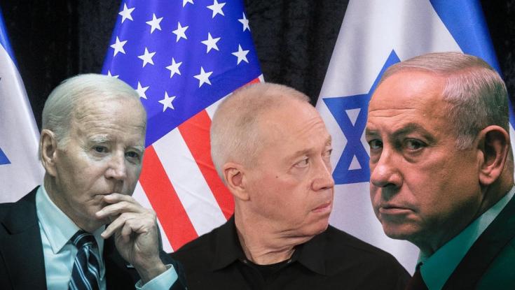 אחרי האולטימטום לגלנט: נתניהו מפרסם תמונה מהשיחה עם הנשיא ביידן