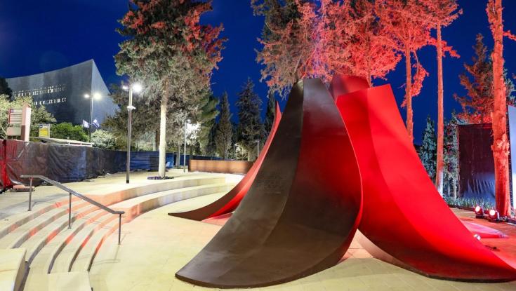 לראשונה בישראל: אנדרטה משותפת לחללי צה"ל ונפגעי האיבה במלחמה
