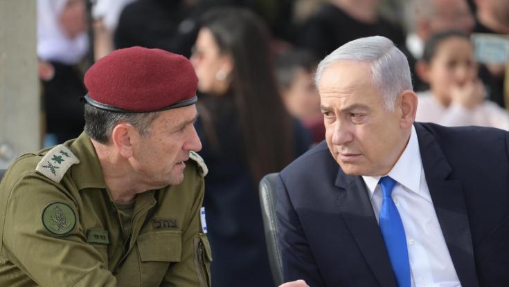 נתניהו תוקף את הרמטכ"ל: "אירוע חמור שלא מקובל בדמוקרטיות"