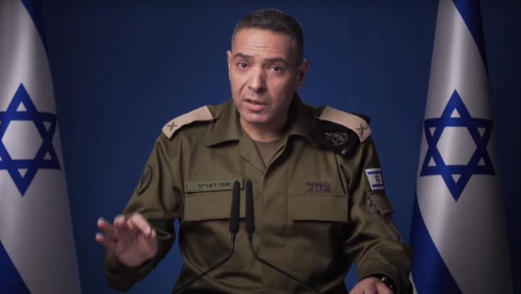 שידור חי: ההצהרה של דובר צה"ל החדש