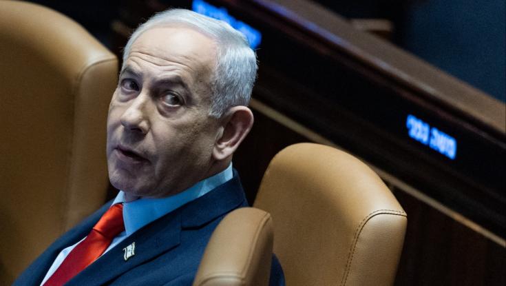 נתניהו נאם בעד חוק הפטור מגיוס: "לא נצטרך את הסנקציות" | לפיד: "איך אתה מעז?"