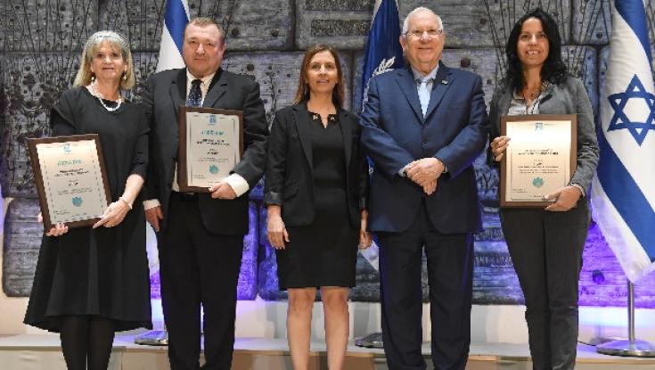 האישה הדתיה הראשונה שקיבלה את אות ההוקרה לשוויון חברתי 