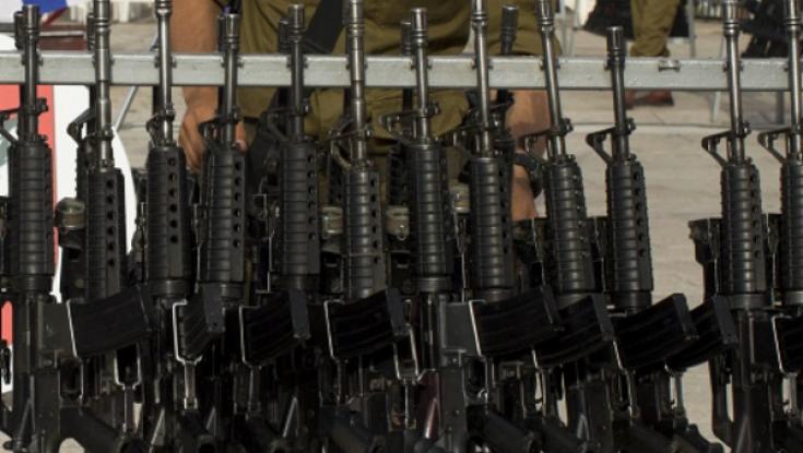 צה"ל אוסף נשקים מיישובים בעוטף ירושלים