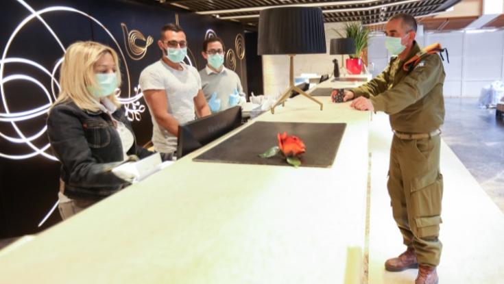 צה"ל מסייע בפענוח בדיקות קורונה לתושבי רצועת עזה