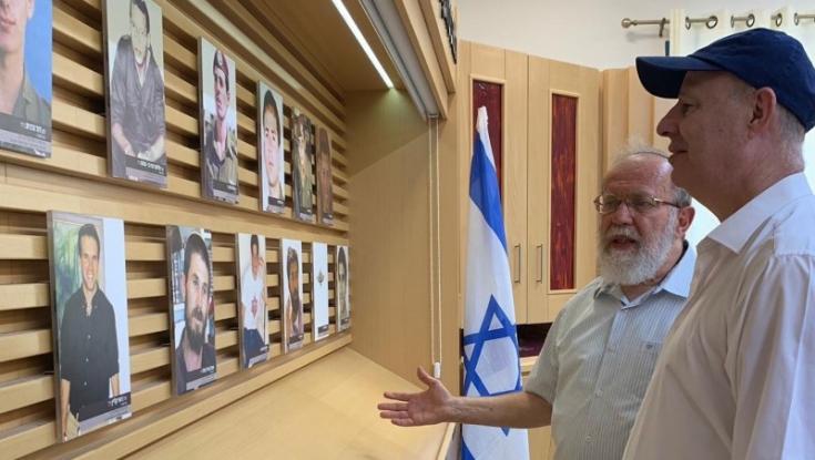 השר צחי הנגבי במכינה בעלי: "שמח לבקר במכינה הקדם צבאית הראשונה"
