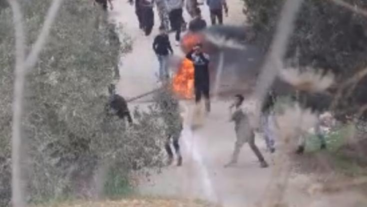 "המתיישבים ניסו להרחיק מתפרעים ערבים"