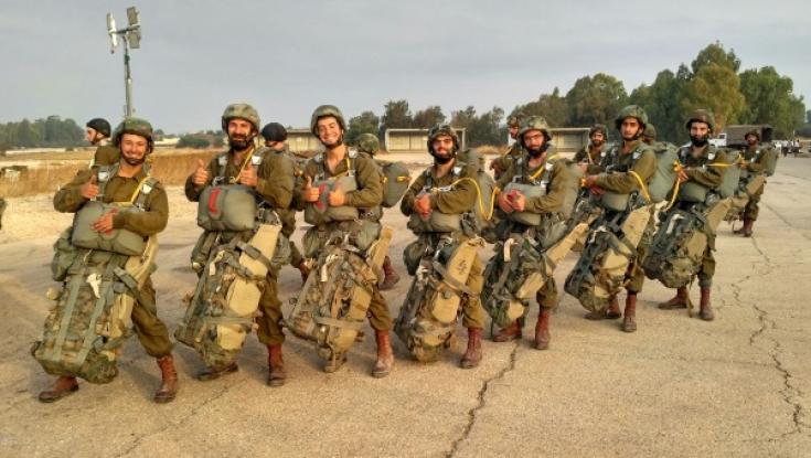 צפו: הצנחנים החרדים בצניחת בכורה