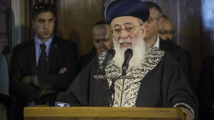 רוצה להמשיך: הרב עמאר הגיש בקשה לכהונה נוספת