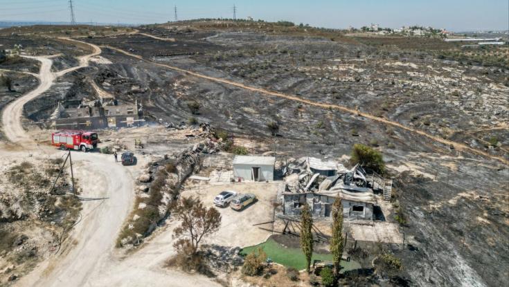 תפנית בחקירת השריפה בחוות גלעד: שני החשודים שוחררו ממעצר