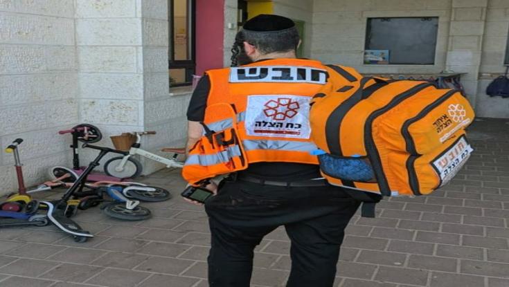 ברוכין: בן 5 נפל ממגלשה - מצבו בינוני