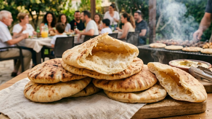 מתכון לפיתות ביתיות רכות, אווריריות וטעימות יותר מהקנויות