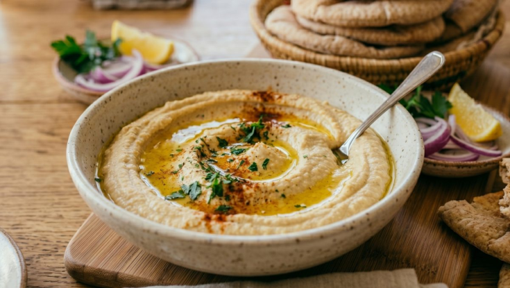 10 דקות עבודה: מרכיב אחד הופך את החומוס הזה למפוצץ חלבון