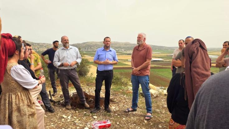 היסטוריה: עשרות משפחות יקימו את הישוב "עמק דותן" בצפון השומרון
