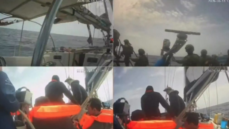 מול המצלמות: חיל הים השתלט על משט טורקי ענק שעושה דרכו לעזה