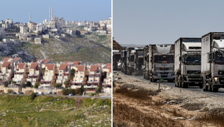 נעצרו ברגע האחרון לפני שהגיעו ליו"ש: התגלית המבהילה בתוך המשאיות